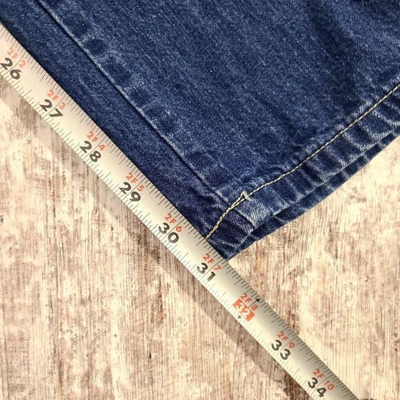 RARE VTG 70s Levi's Strauss white tab tulip high rise mom jeans straight Sz 9 - Picture 12 of 14